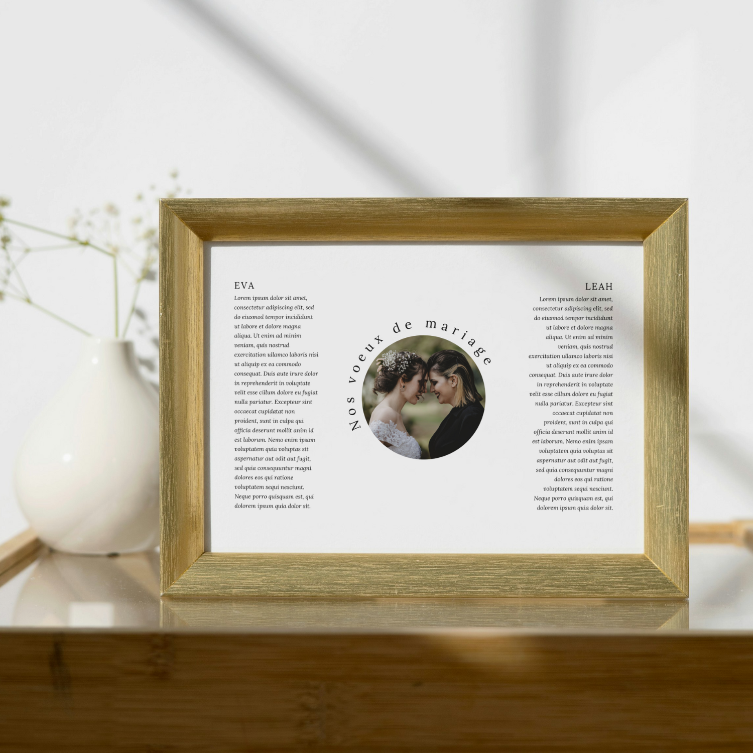 Cadeau de mariage unique