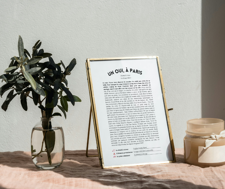 Récit personnalisé pour couple