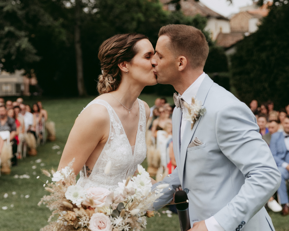 Cérémonie laïque en extérieur