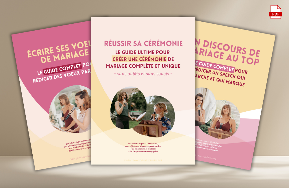 Guides pour cérémonies de mariage