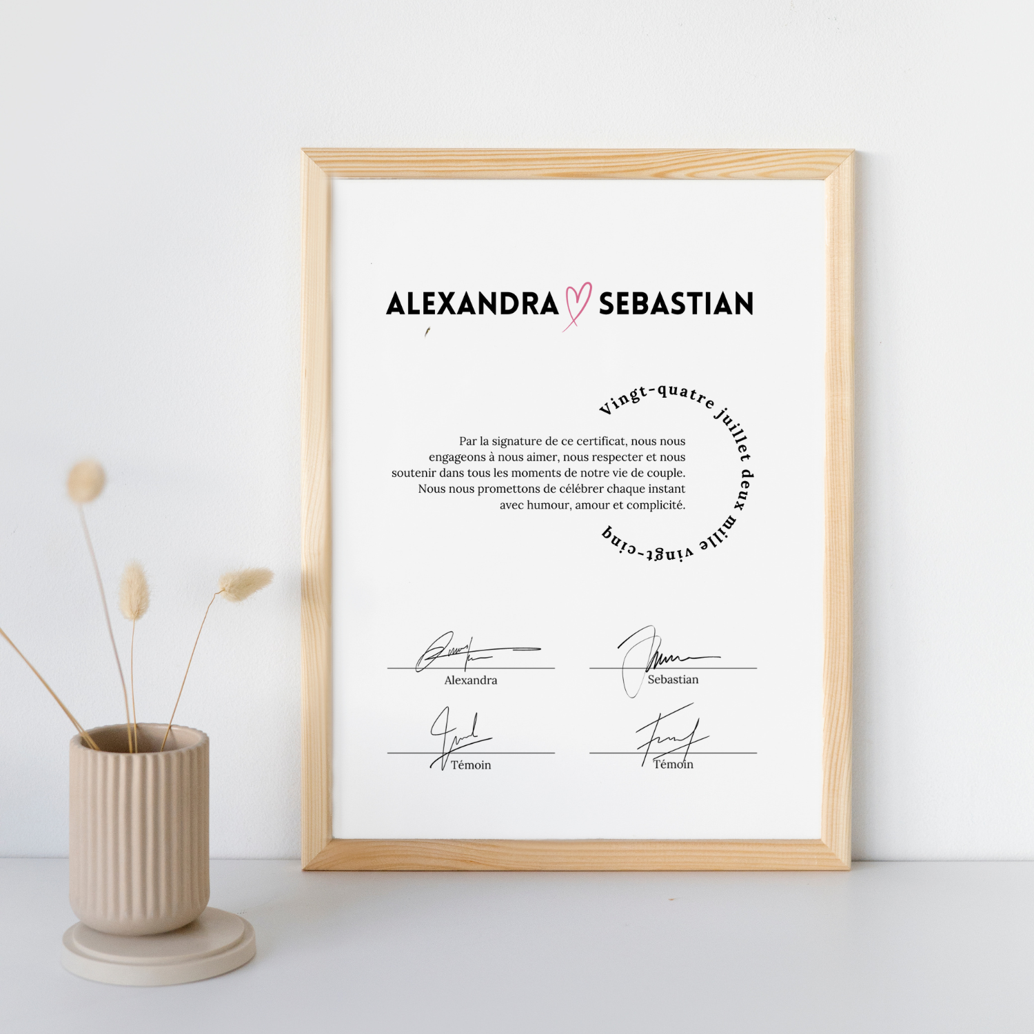 Certificat d'union ceremonie laique pdf