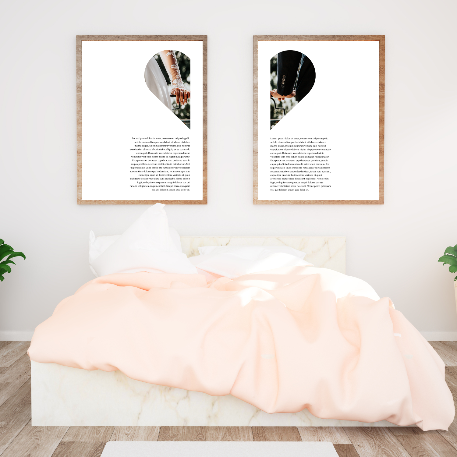 Wedding vows decoration